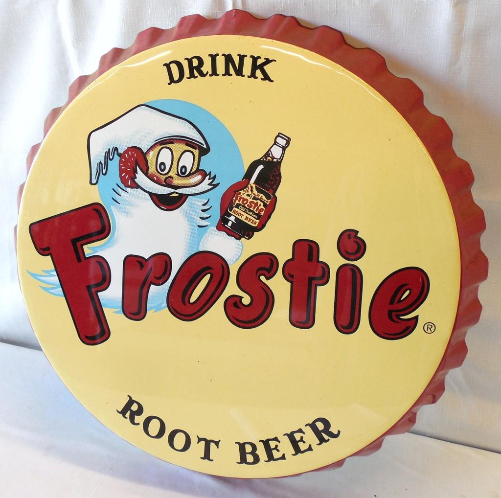 Frosty root beer button sign (1 of 3)
