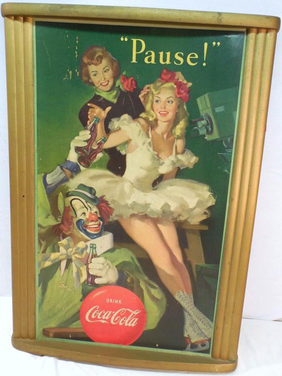 Coca-Cola - Pause - poster and wooden frame (1 of 3)