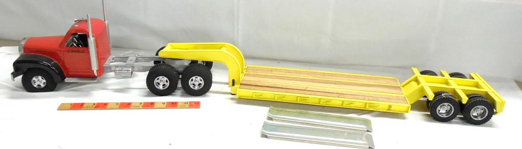 Smith - Miller Lowboy Hauler By Smitty Toys: see photos