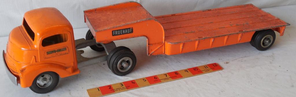 Smith - Miller Fruehauf Lowboy Truck: By Smitty Toys