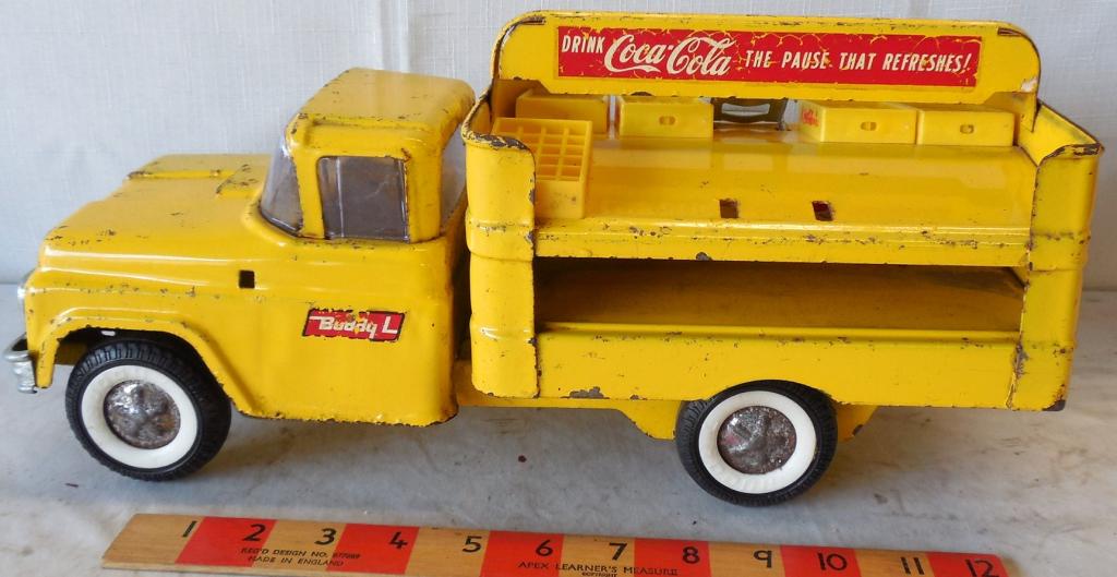 Buddy L Coca-Cola truck: Used see photos