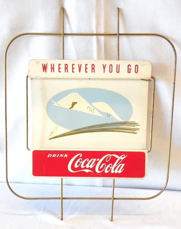 Wherever You Go Drink Coca-Cola Sign (1 of 3)