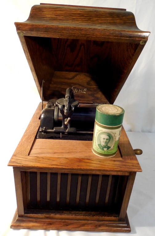 Thomas Edison Amberola: In working condition