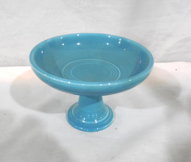 Fiesta Turquoise Sweets Comport / Candy: Mint Condition
