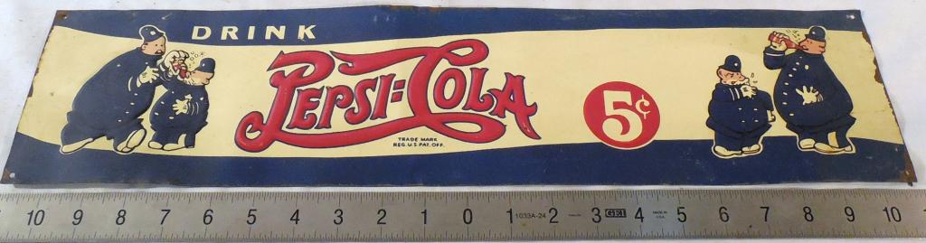 Pepsi Cola Sign: Used As Is See Photos