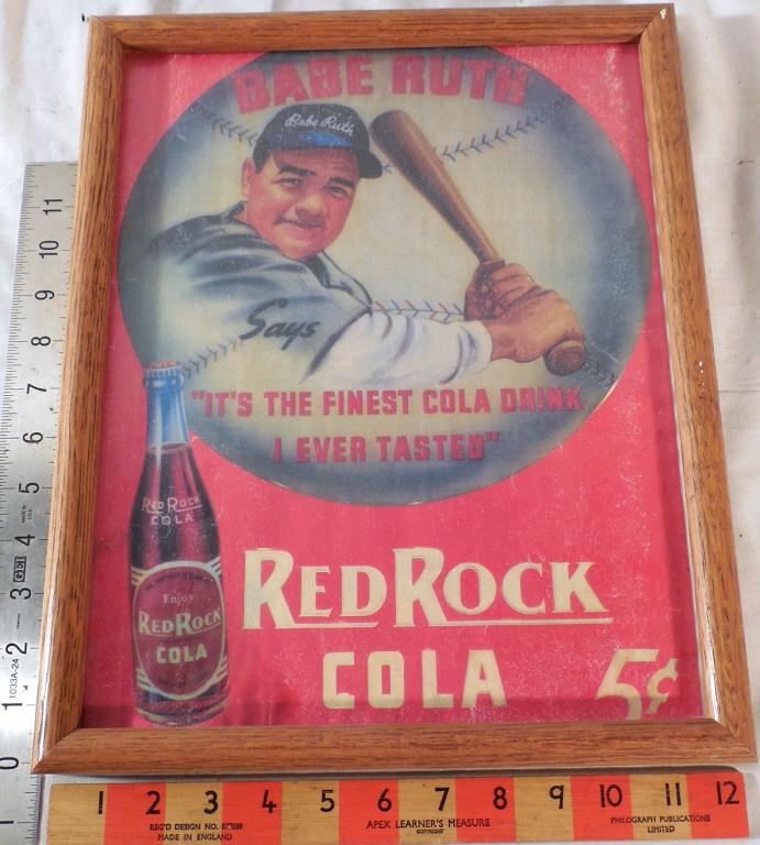 Red Rock Cola Framed Advertising (1 of 4)