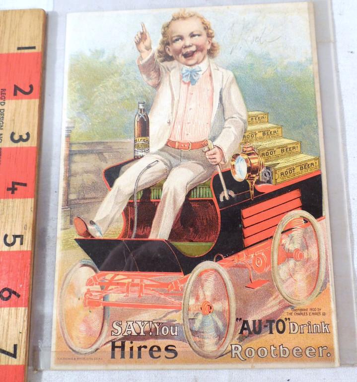 Hires Cardboard Sign (1 of 5)