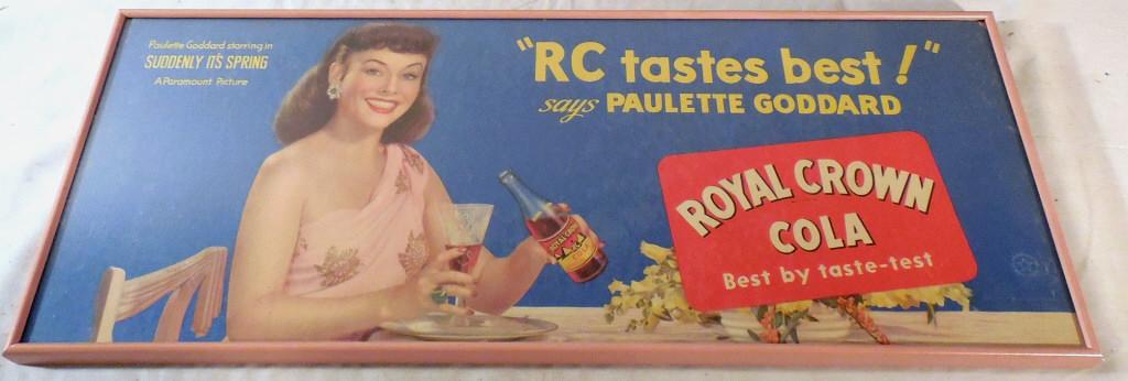 RC Cola / Paulette Goddard Sign (1 of 5)