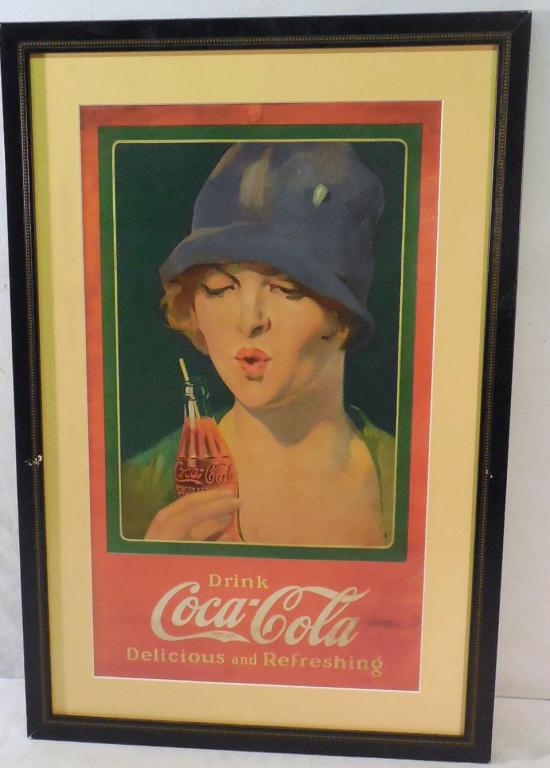 Coca Cola Lady Holding Bottle of Coke (1 of 4)