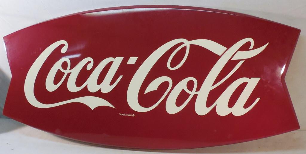 Contemporary Coca Cola Metal Sign (1 of 5)