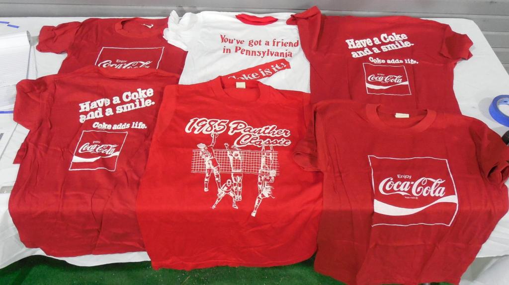 Lot of 12 Coke T-Shirts (1 of 6)