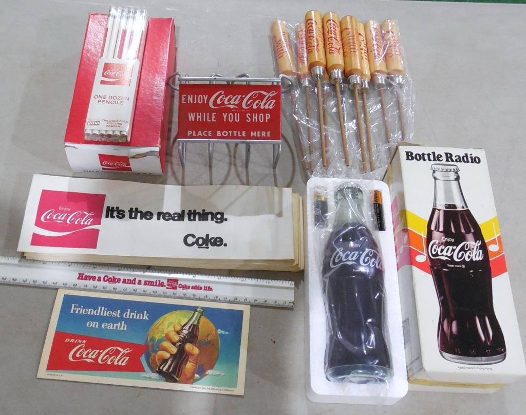 Coca Cola Lot of Mixed Items (1 of 1)
