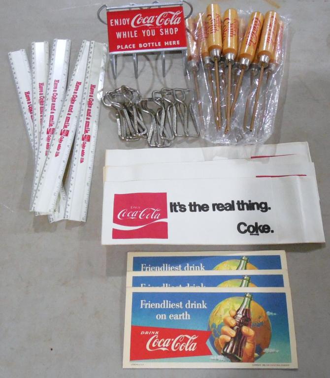 Coca Cola Lot of Mixed Items (1 of 1)