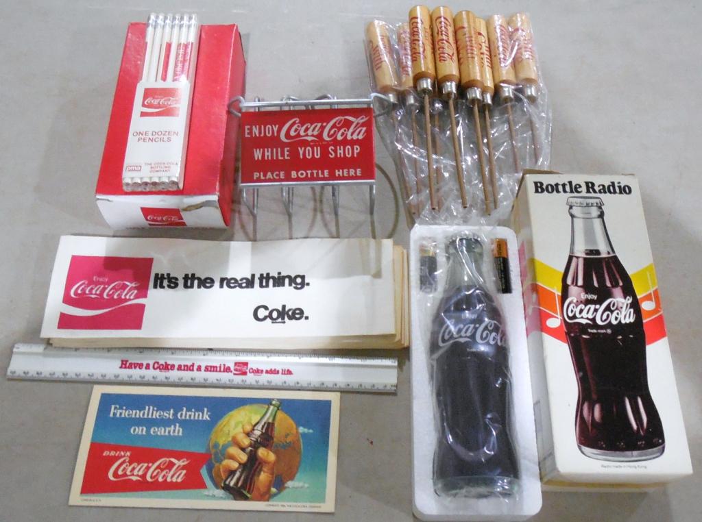 Coca Cola Lot of Mixed Items (1 of 3)