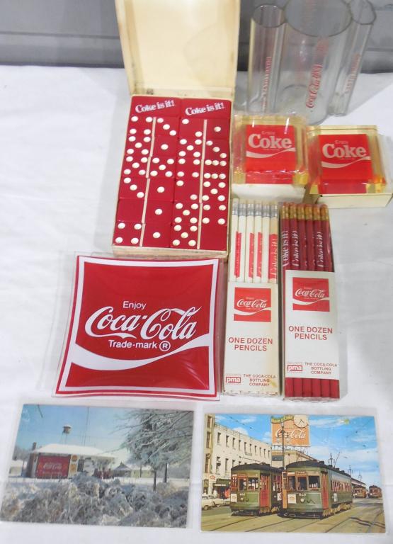 Coca Cola Lot of Mixed Items (1 of 3)