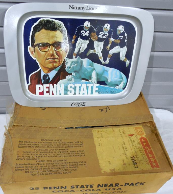 Coke Trays Penn State Joe Paterno Lot of 5 ea (1 of 3)