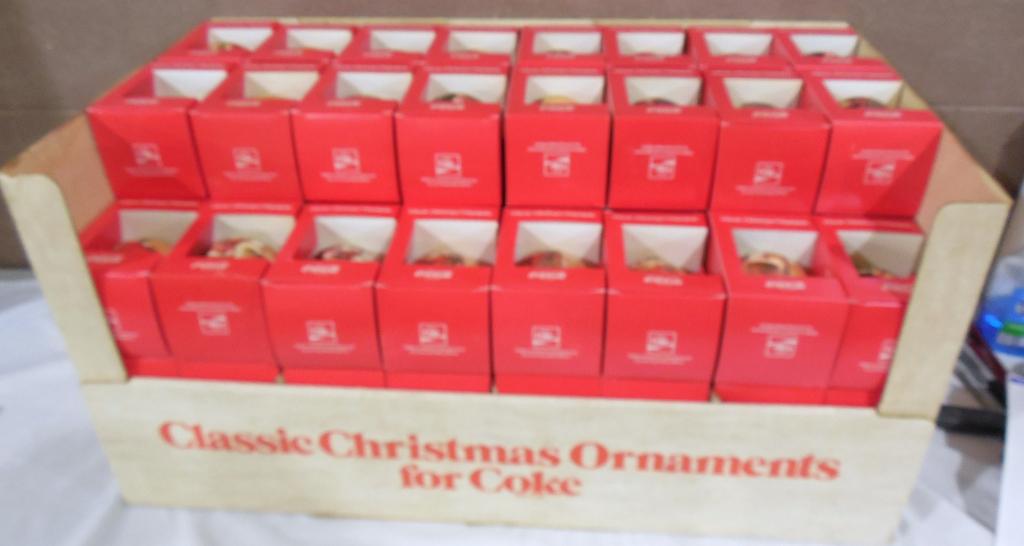 Coca Cola Christmas Ornaments Lot of 88 (1 of 5)