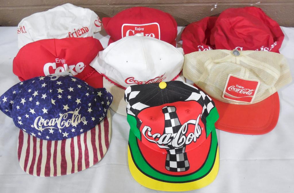 Coca Cola Caps Lot of 9 (1 of 6)