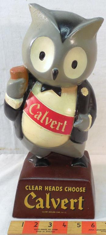 Calvert Whiskey Owl Display (1 of 4)