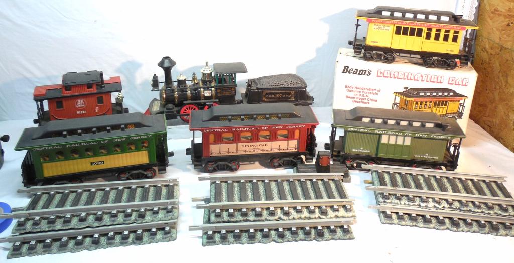 Jim Beam Train Decanters (Set 3): see photos