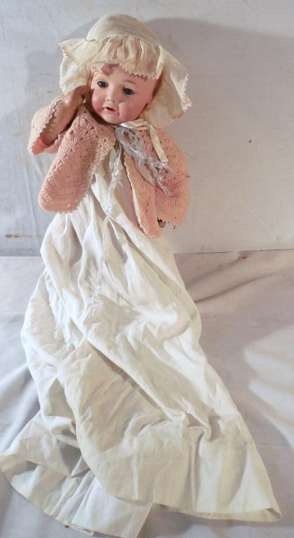 Bisque Head Baby Doll Sleepy eyes Nippon B 8 (1 of 3)