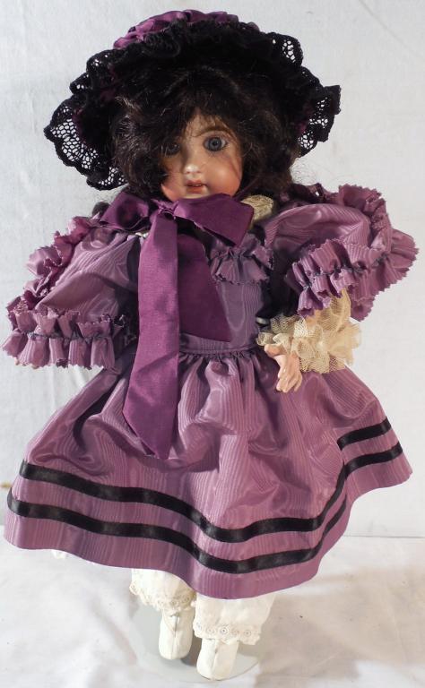 Bisque Head Doll - jointed composition body (1 of 3)