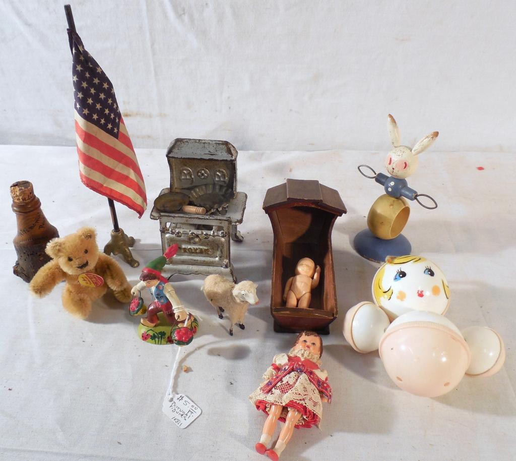 10 pc. Lot - small Steiff Bear - Dolls (1 of 6)