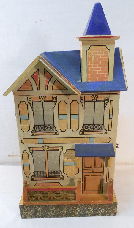 Blue Roof Gottschalk Doll House,  steps added (1 of 6)