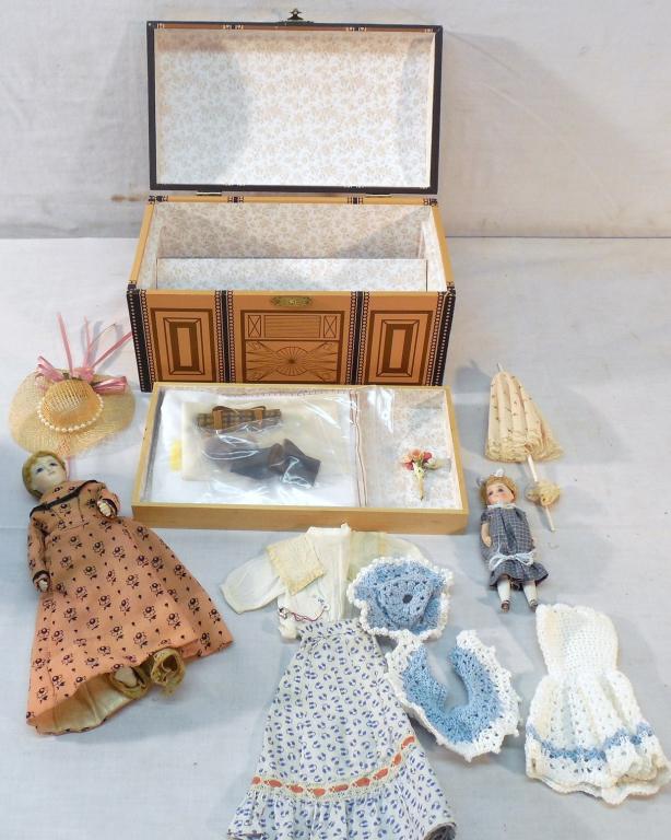 Marie Louisette miniature reproduction doll (1 of 7)