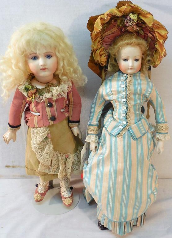 2 Reproduction Bisque Dolls-Lisa Franson (1 of 5)