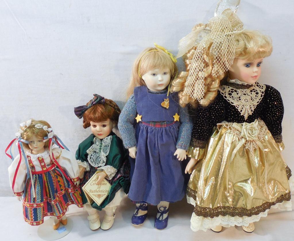 Lot of 4 Dolls-Gorham Around the World (1 of 7)