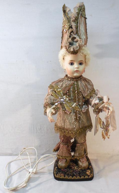 Reproduction Automaton Doll-Mary Brenner: 31" Tall-As is-See Photo - Mary Brenner of Virginia Doll