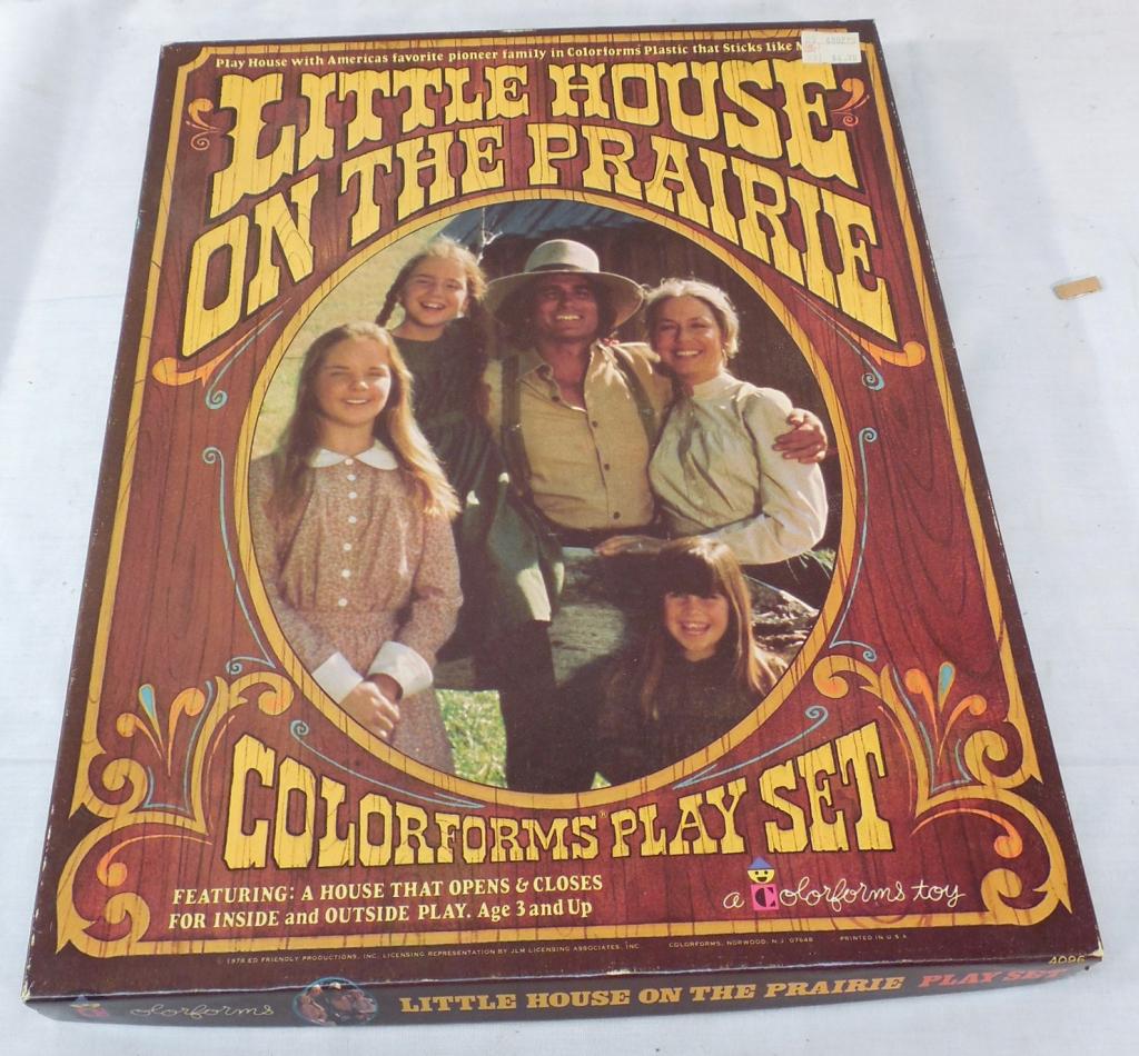 Little House on the Prairie Colorforms Play Set (1 of 6)