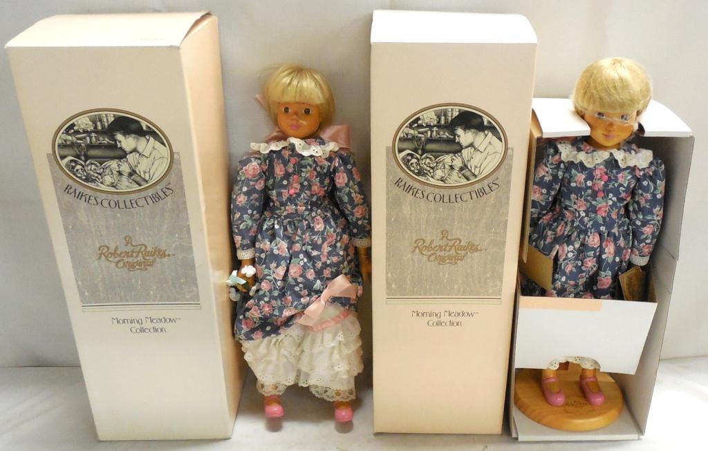 Lot of 2 Dolls by Raikes Collectibles Dolls (1 of 7)