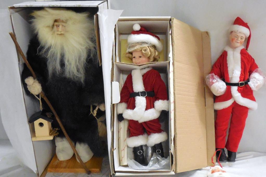 Lot of 3 Dolls Prestige Collection, Shirley Temple (1 of 8)