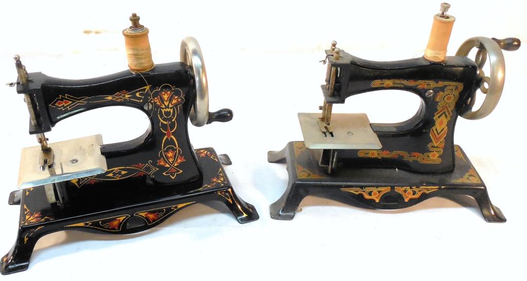 2 Pressed Metal Sewing Machines (1 of 8)