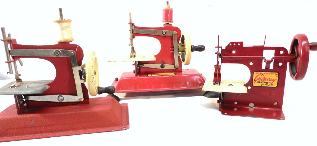 3 Tin Sewing Machines-1 Gateway Model NP-8 (1 of 10)