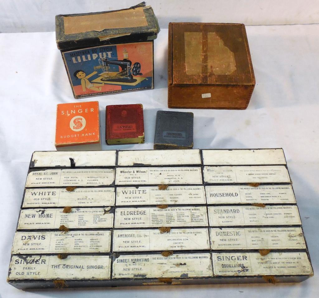 Lot of Singer Sewing Machine Banks (1 of 9)
