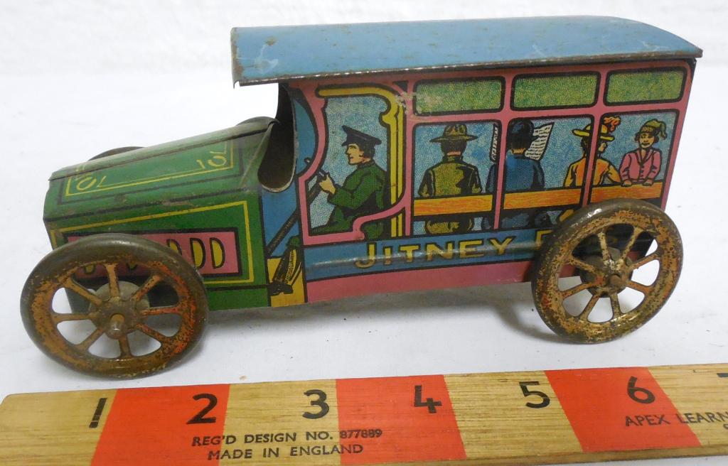 Tin Jitney Bus: Mowhawk Toys