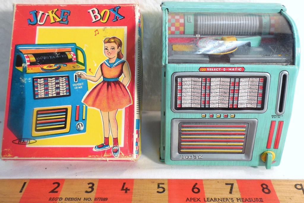 Juke Box Wind-UP Original Box Haji Japan (1 of 5)