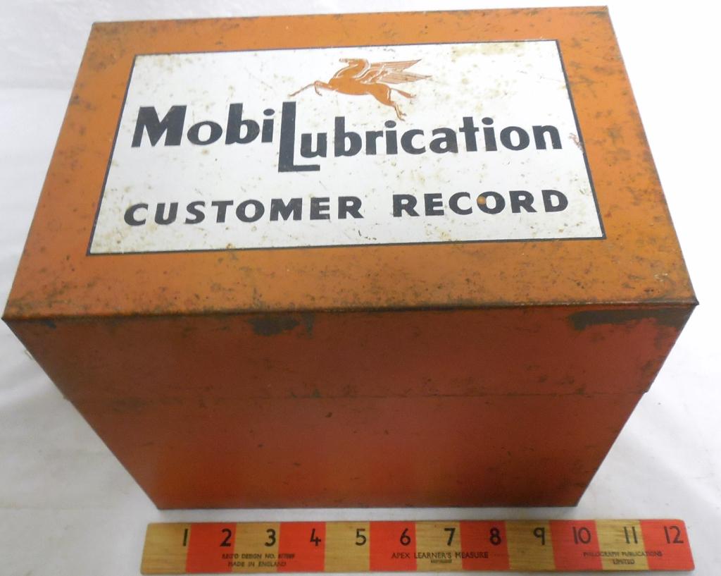 MobiLubrication Customer Record Metal File Box (1 of 3)