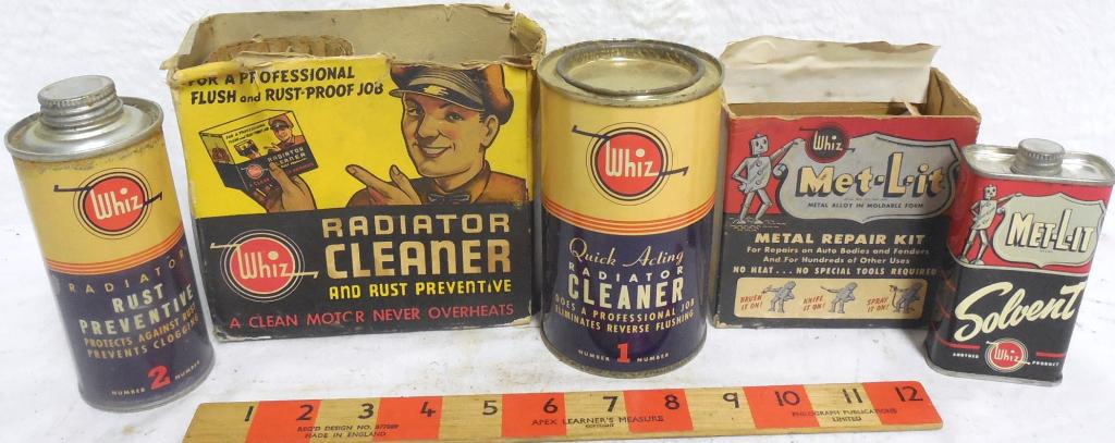 Whiz Met Lit Solvent/Whiz Radiator Cleaner (1 of 5)