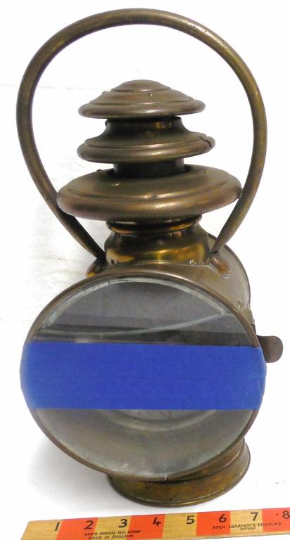 Brass Carriage Lamp Gray and Davis, Mass (1 of 11)