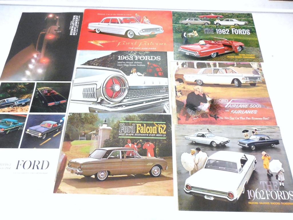 1960's Ford Car Brochures (1 of 3)