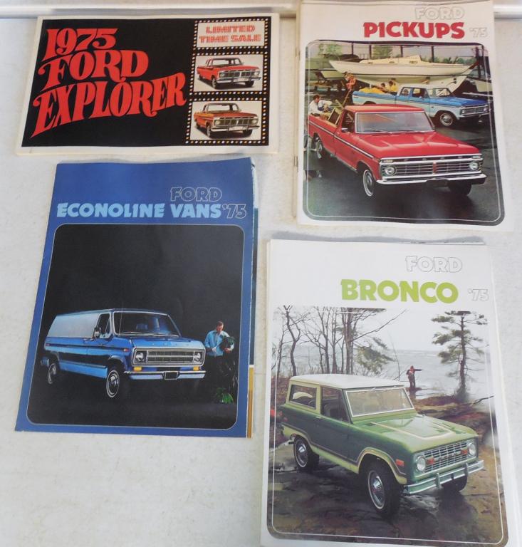 Brochures Approx. 10 Ford Trucks/Vans (1 of 1)