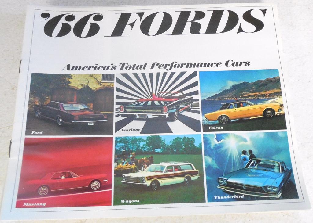 Brochures Lot of 25 Ford 1966 (1 of 3)