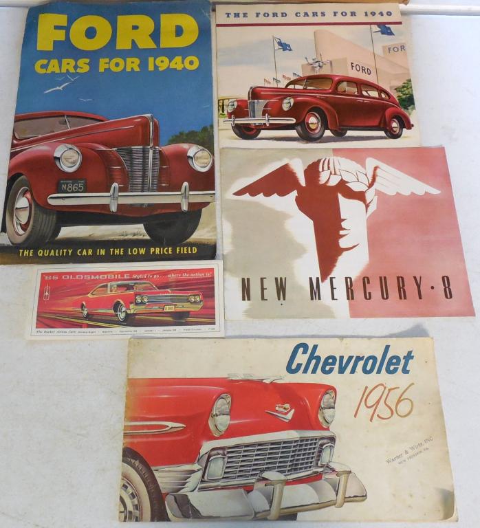 Lot of 5 Vintage Brochures Mixed Lot (1 of 10)