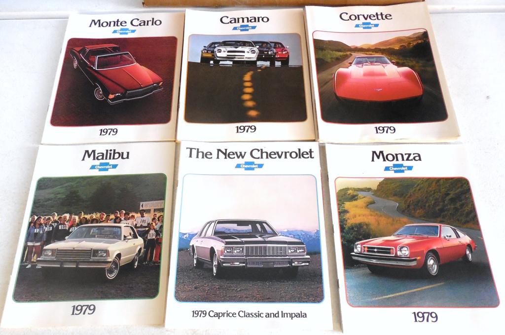 Lot of 50+ Chevrolet Brochures (1 of 2)