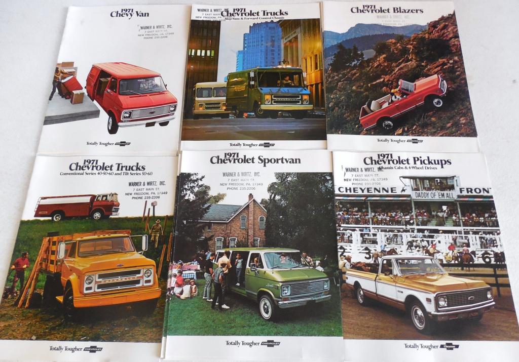 Lot of 20+ Chevrolet Brochures (1 of 1)