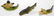 Lot of 3 Bottle Openers Fish Alligators - 2